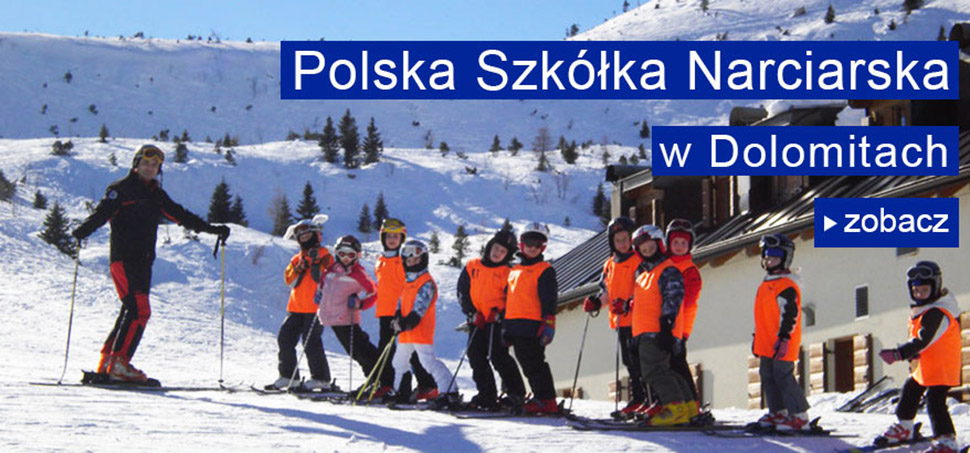 Polskie szkółki narciarskie w Dolomitach
