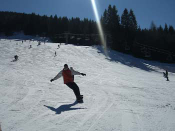 Snowboarding